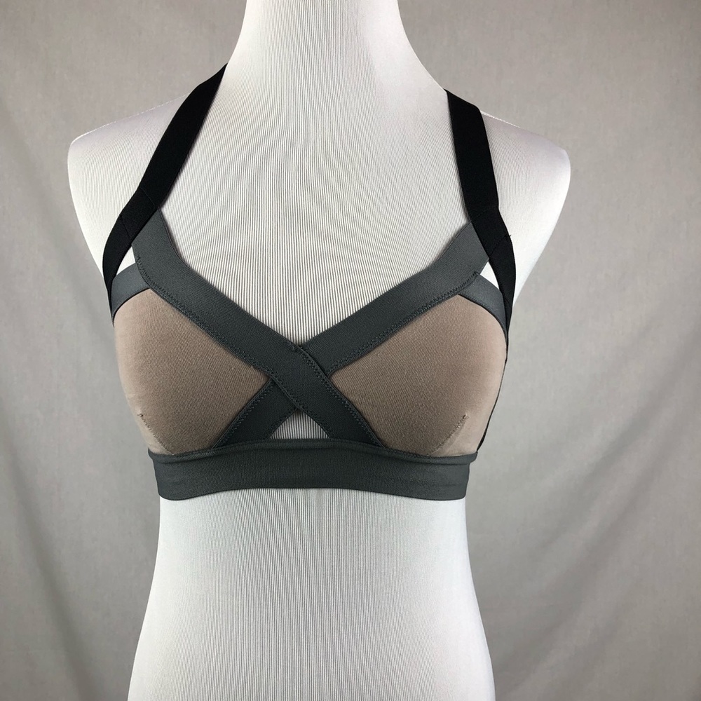Community RASA BRA TOP Aritzia black gray sports - Picture 7 of 8